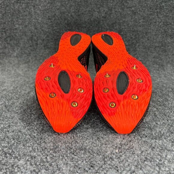 New Balance XC 7 v3 Track Spikes Men's 8 Black Orange Running Cross Country Shoe - Picture 11 of 12